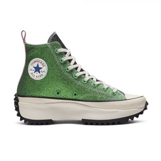 Кеды Converse X Jw Anderson Run Star Hike Glitter высокие мульти