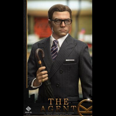 Гэри "Эггси" Анвин (Kingsman: Секретная служба) - Коллекционная ФИГУРКА 1/6 The Agent (PT-sp47) - PRESENT TOYS