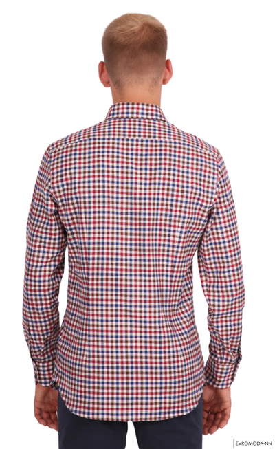 Рубашка мужская фланель Ривара-SF-156382