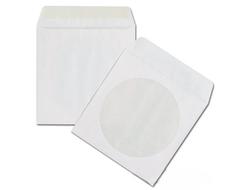 Конверт бумажный с окном для CD