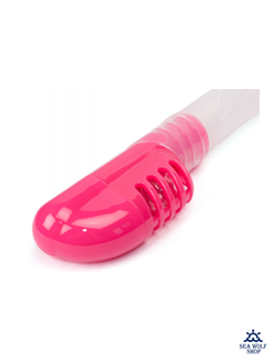 Маска для дайвинга с трубкой Scuba Brothers Flipper Pink, комплект