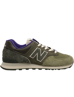 New Balance 574 Sneakersnstuff Nature Green Purple