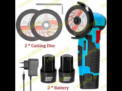 болгарка, ушм, мини ушм, аккумуляторная болгарка, 12 В, 19500 об.м., электроинструмент, строительный