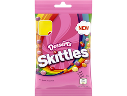 Конфеты Skittles Desserts с двойными вкусами пирожных 125 гр