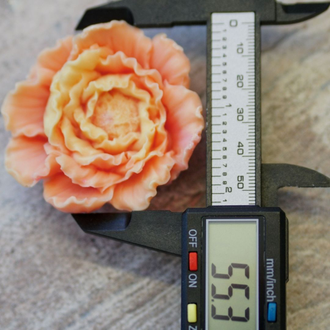 Форма для шоколада "Пион открытый"