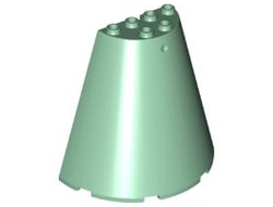 Cone Half 8 x 4 x 6, Sand Green (47543 / 4215133 / 6351385)