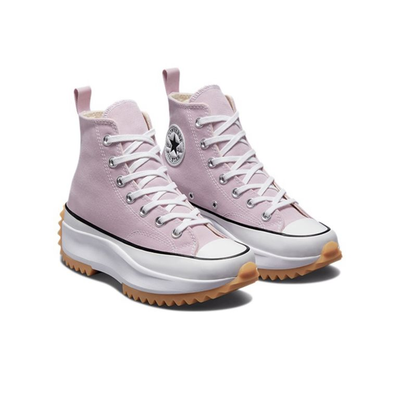 Кеды Converse Run Star Hike розовые высокие на платформе
