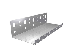 Профиль цокольный алюминиевый 50 мм L=2,5 м толщина 1 мм