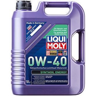 Купить моторное масло Liqui Moly Synthoil Energy 0W-40