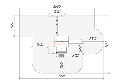 Детская площадка Савушка TooSun 3