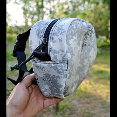 СУМКА НА РУЛЬ "ВИКИНГ" НА YAMAHA VIKING 540 III,IV (камуфляж"Арктика")