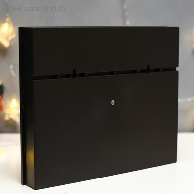 Ключница-шкатулка "Новогодний Городок" 26,5х31,5х4,5 см