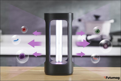 Sterilization lamp top