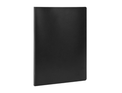 Папка с металл скоросшивателем до 100л черная