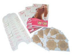 Sin Bra невидимые наклейки для груди. Проблемы после родов, обвисшей груди. Быстро клеятся.