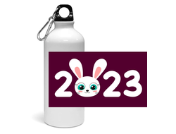 Спортивная бутылка год Кролика №12