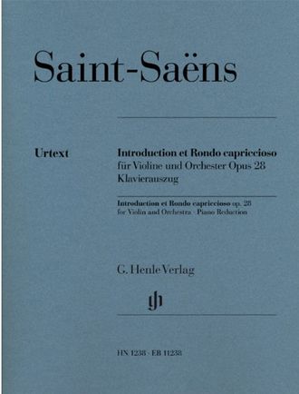 Saint-Saens. Introduction et Rondo capriccioso op.28 für Violine und Orchester: für Violine und Klavier