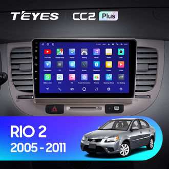 Teyes CC2 Plus 9&quot; 6-128 для KIA Rio 2005-2011