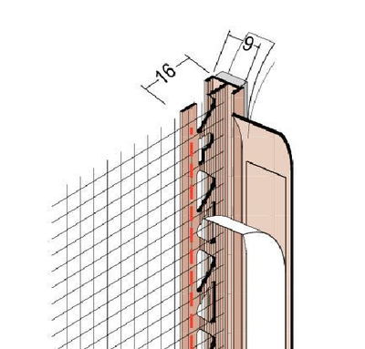 Профиль самоклеящийся ПВХ жесткий 260см Protektor Артикул: 37809