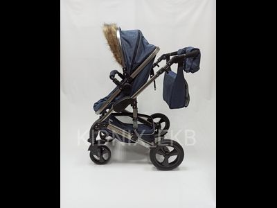 Детская коляска 3 в 1 Luxmom 555 Синий