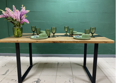 слэб, стол река, карагач, дуб, мебель на заказ, стол из слэба, мебель для ресторана, столешница спил