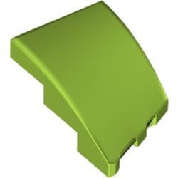 Wedge 3 x 2 Left No Studs, Lime (80177 / 6375810)