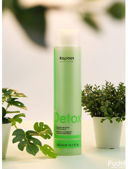 Kapous Шампунь для волос с Сельдереем и маслом семени Льна серии Detox 300 мл