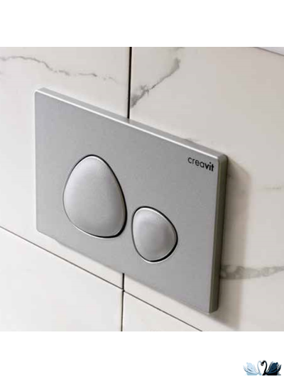 Унитаз CREAVIT Terra TP325-11CB00E-0000 c инсталляцией - комплект с сиденьем микролифт, клавишей SPA (TP325-11CB00E-0000+GR5003.01+GP7002.00 + KC0103.03.0000E)