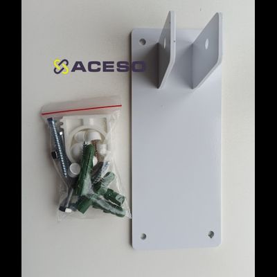 Откидной настенный поручень для унитаза окрашенный, белый