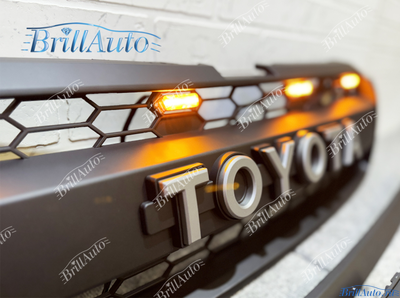 Решетка радиатора Prado 150 2009-2013 с подсветкой