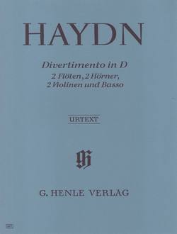 Haydn Divertimento D major Hob. II:8 for 2 Flutes, 2 Horns, 2 Violins and Basso Continuo