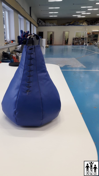 Груша боксерская искусственная кожа/тент