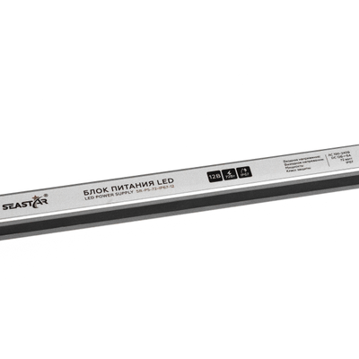 Герметичный блок питания 72W 12V IP67 Long (12V/6A/72W) (SEASTAR/IP67 металл/2 года)