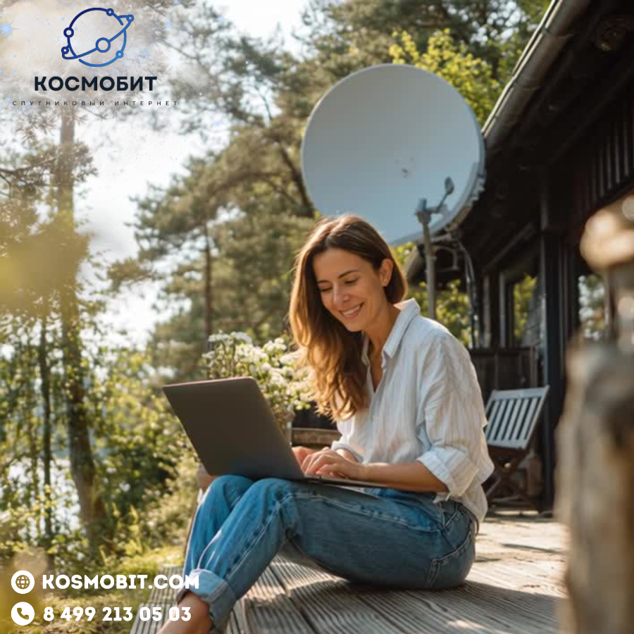 Скачивание фильмов и сериалов через спутниковый интернет ночью