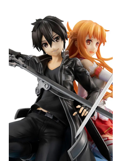 Фигурка 1/7 Асуна и Кирито (Asuna, Kirito SAO 10th Anniversary)