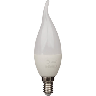 Лампа светодиодная  Эра 7W E14 2700k свеча на ветру LED BXS-7W-827-E14
