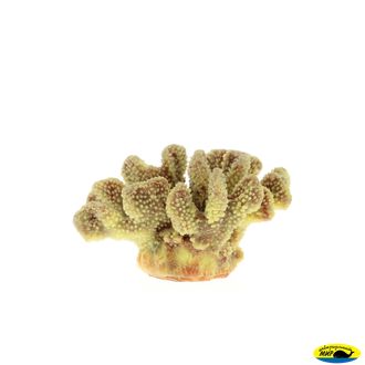 SH9027Y Коралл пластиковый желтый 19*13*10,5см