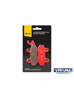 Тормозные колодки Rival HS135 (FA135) для BRP Can-Am Commander 800/1000, Maverick 1000 передние прав./задние (2011-2013)