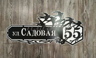 адресная табличка ласточки