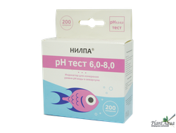 ТЕСТ кислотность (pH) 6,0-8,0