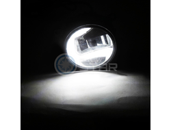 Светодиодные модули LED FOG M701, ПТФ + ДХО, 4000Lm (комплект, 2шт)