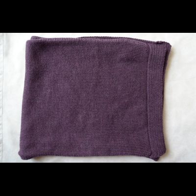 Сиреневый шарф вязаный Италия Vizio 4502 фото итальянских шарфов сиреневого цвета