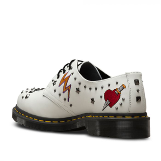 Полуботинки Dr. Martens 1461 Rock & Roll белые в Иркутске