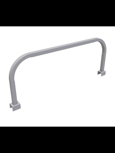 Ограждение съемное, цвет серый