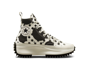 Converse Run Star Hike Platform Polka Dots