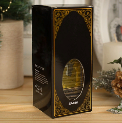 Фонарь новогодний Олень, 12х6х6 см