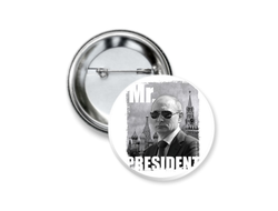 Значок с Путиным №2