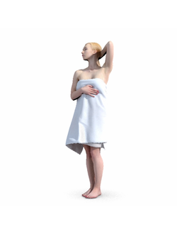 пляж Женщина Tilda 0014