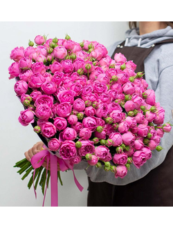 51 кустовая пионовидная роза