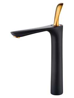 Смеситель для раковины DK Venice.Baciano DA1032059 черный-золото